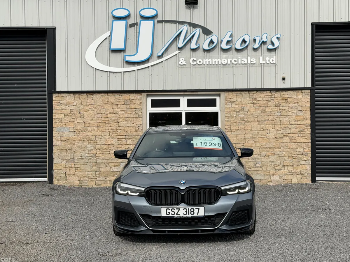 BMW 5-Series Saloon, Diesel, 2022, Blue