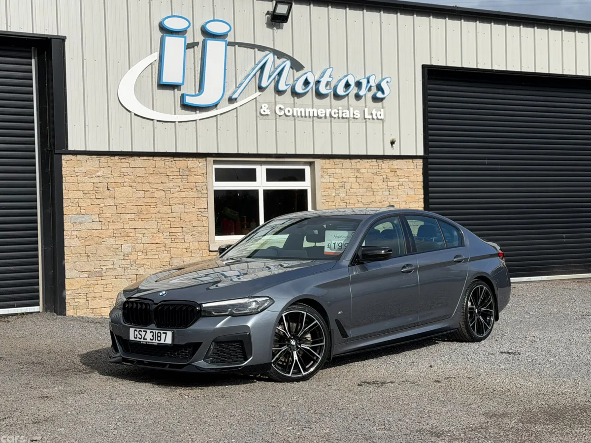 BMW 5-Series Saloon, Diesel, 2022, Blue