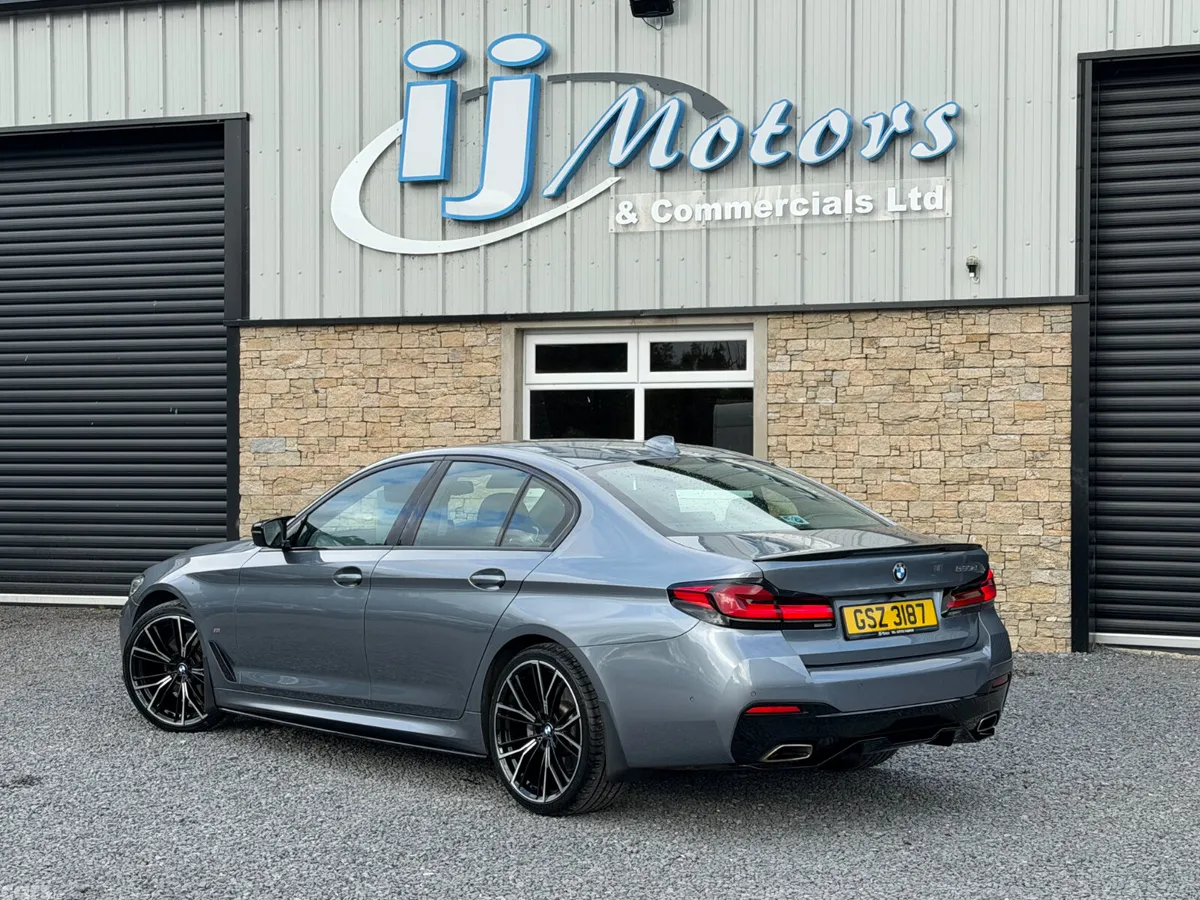 BMW 5-Series Saloon, Diesel, 2022, Blue