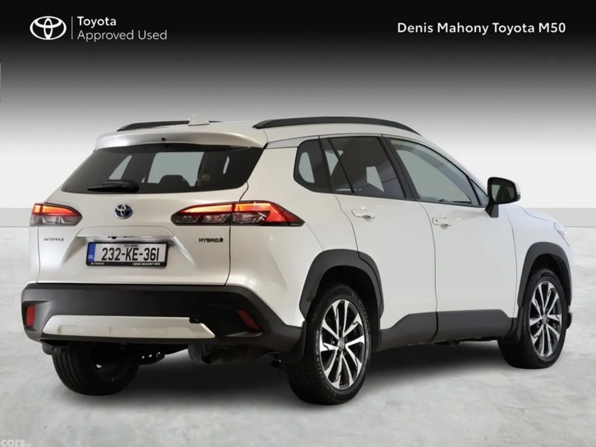 Toyota Corolla Cross SUV, Petrol Hybrid, 2023, White