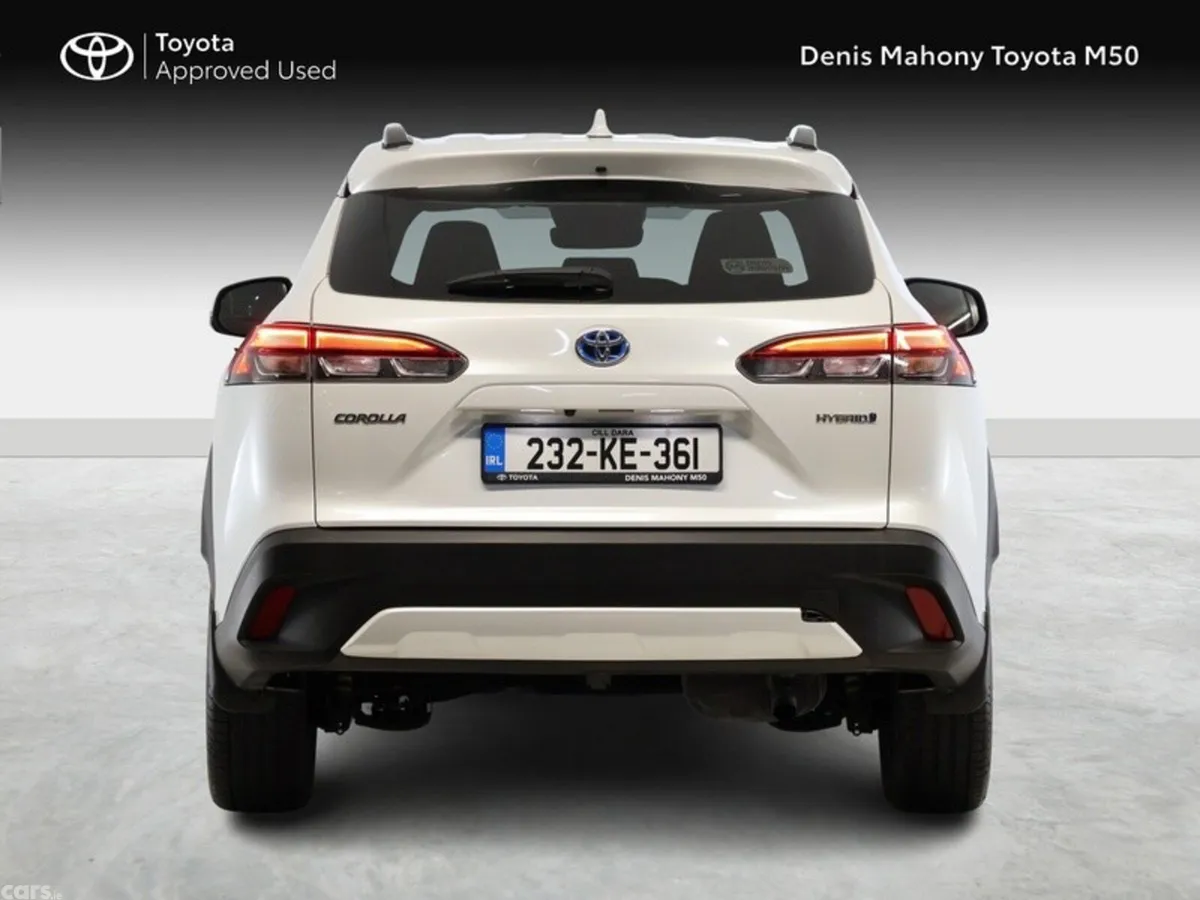 Toyota Corolla Cross SUV, Petrol Hybrid, 2023, White