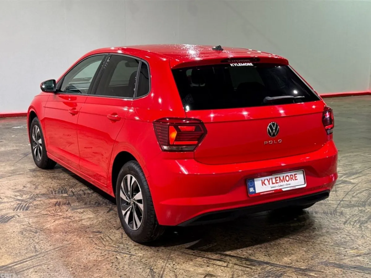 Volkswagen Polo Hatchback, Petrol, 2021, Red