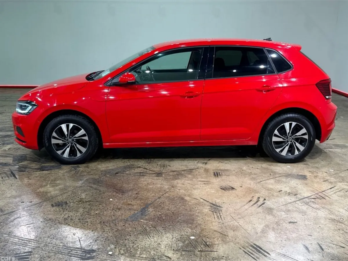 Volkswagen Polo Hatchback, Petrol, 2021, Red