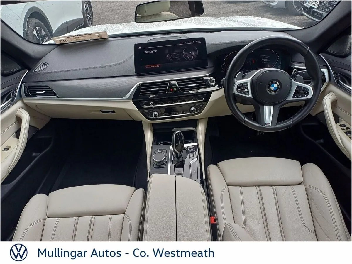 BMW 5-Series Saloon, Diesel, 2022, White