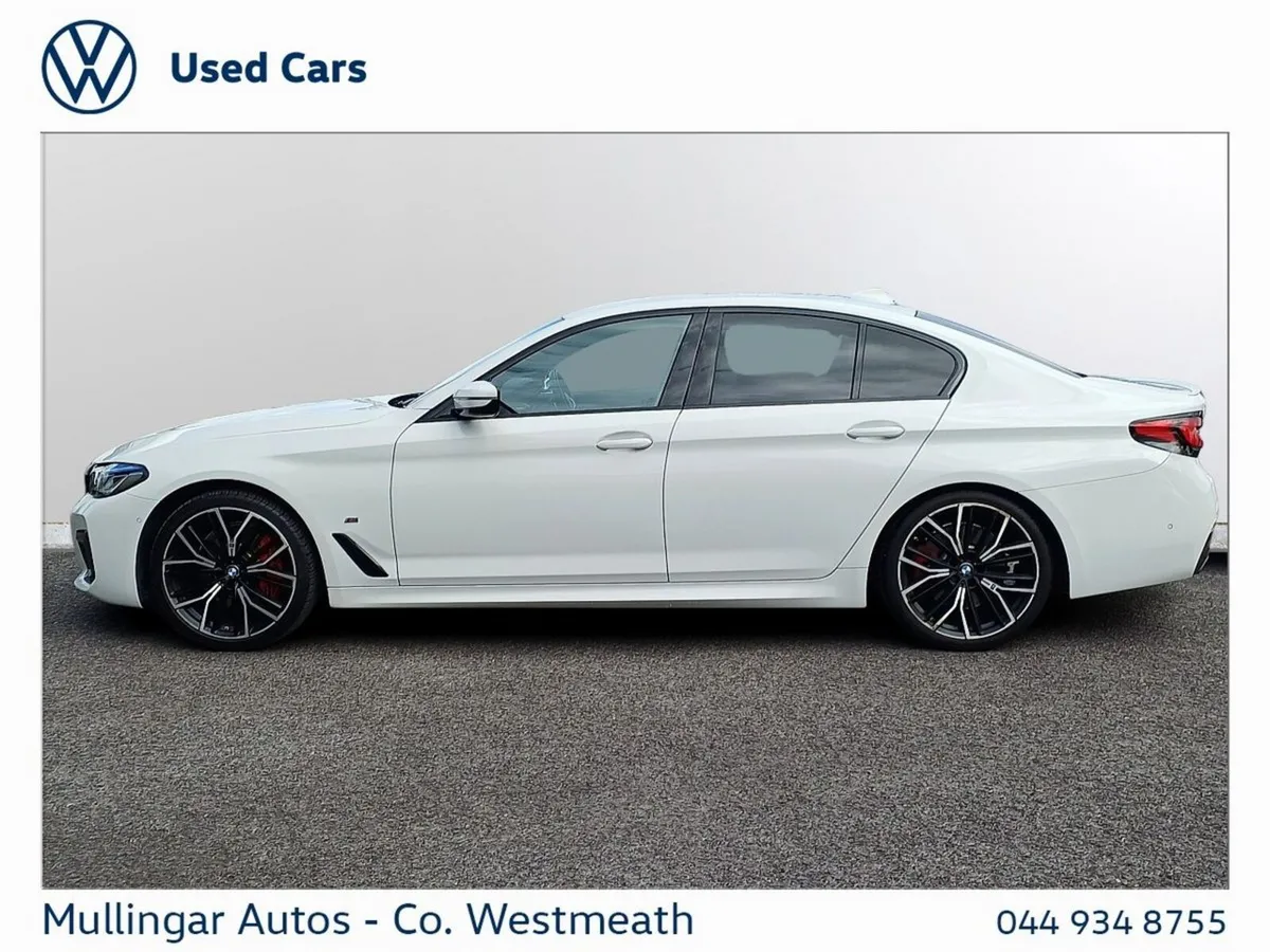 BMW 5-Series Saloon, Diesel, 2022, White