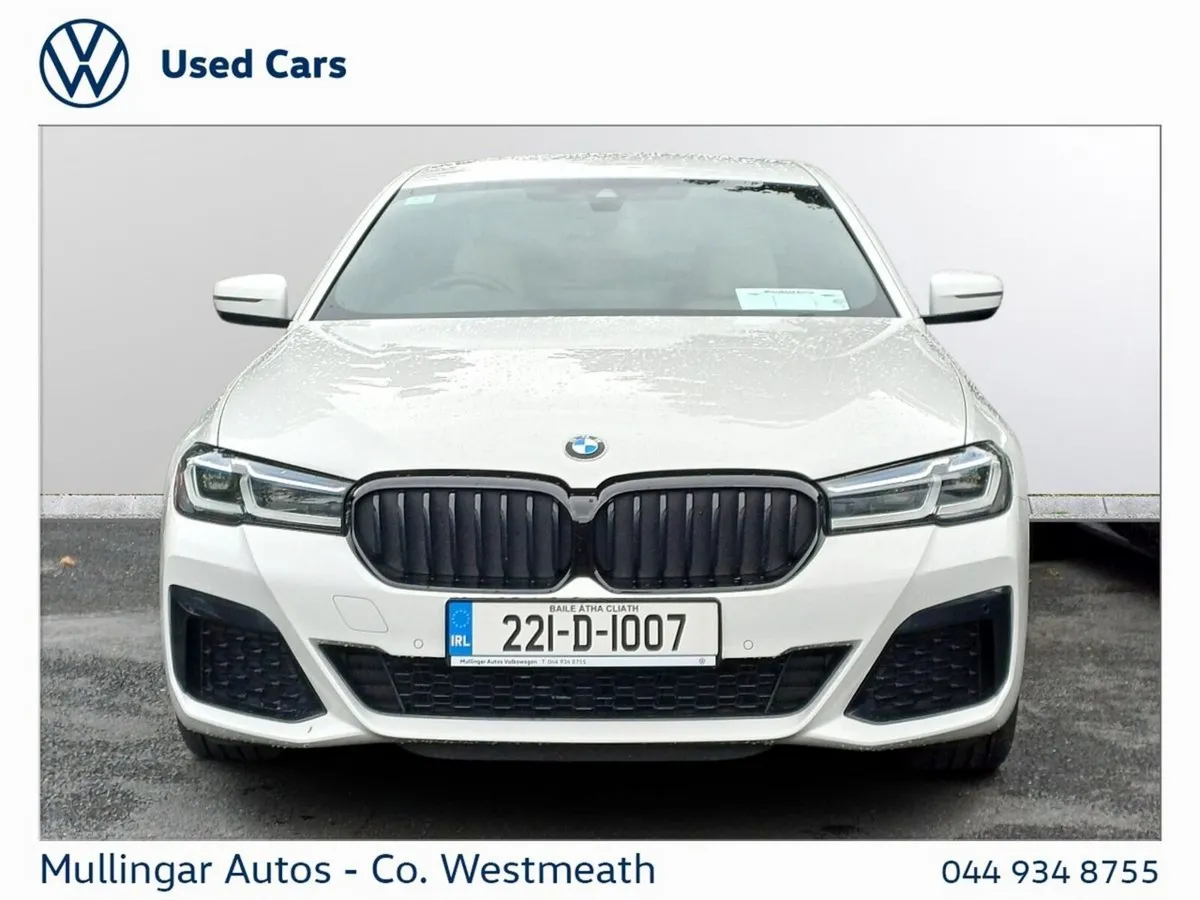 BMW 5-Series Saloon, Diesel, 2022, White