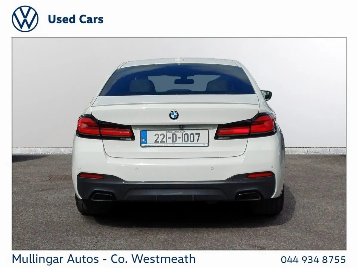 BMW 5-Series Saloon, Diesel, 2022, White