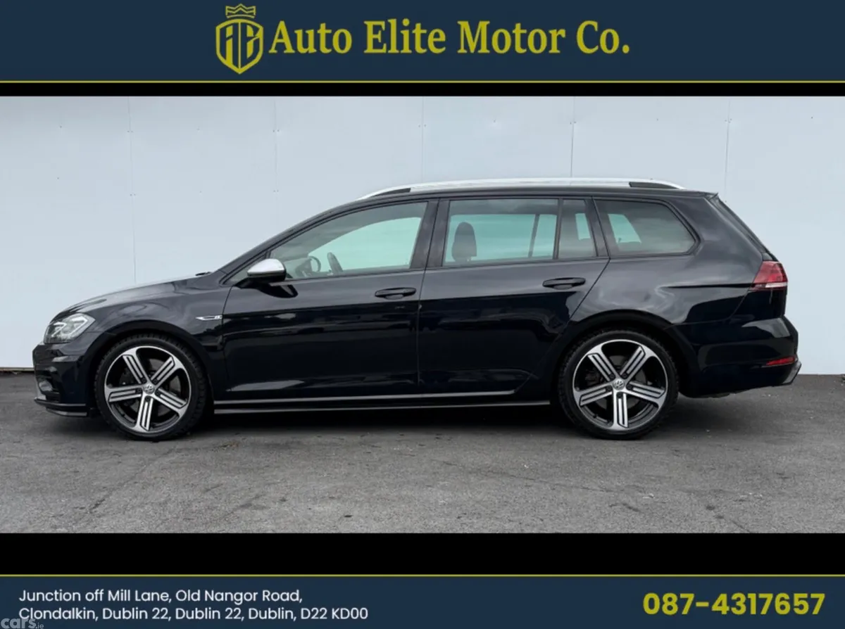 Volkswagen Golf Estate, Petrol, 2018, Black