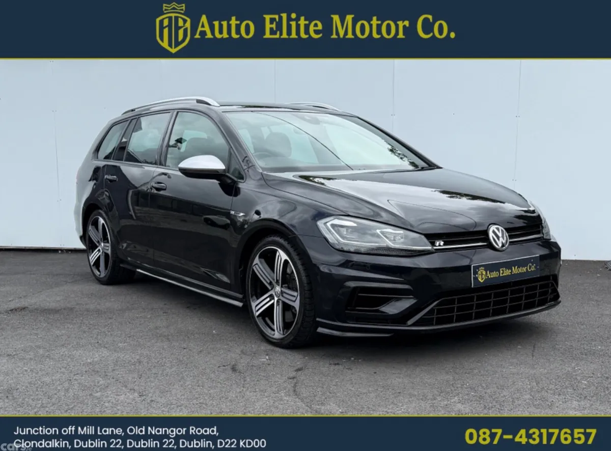 Volkswagen Golf Estate, Petrol, 2018, Black