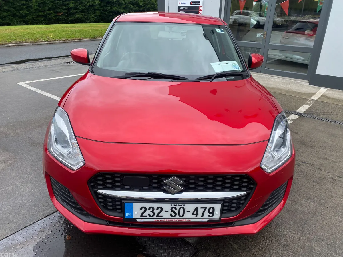 Suzuki Swift Hatchback, Petrol Hybrid, 2023, Red
