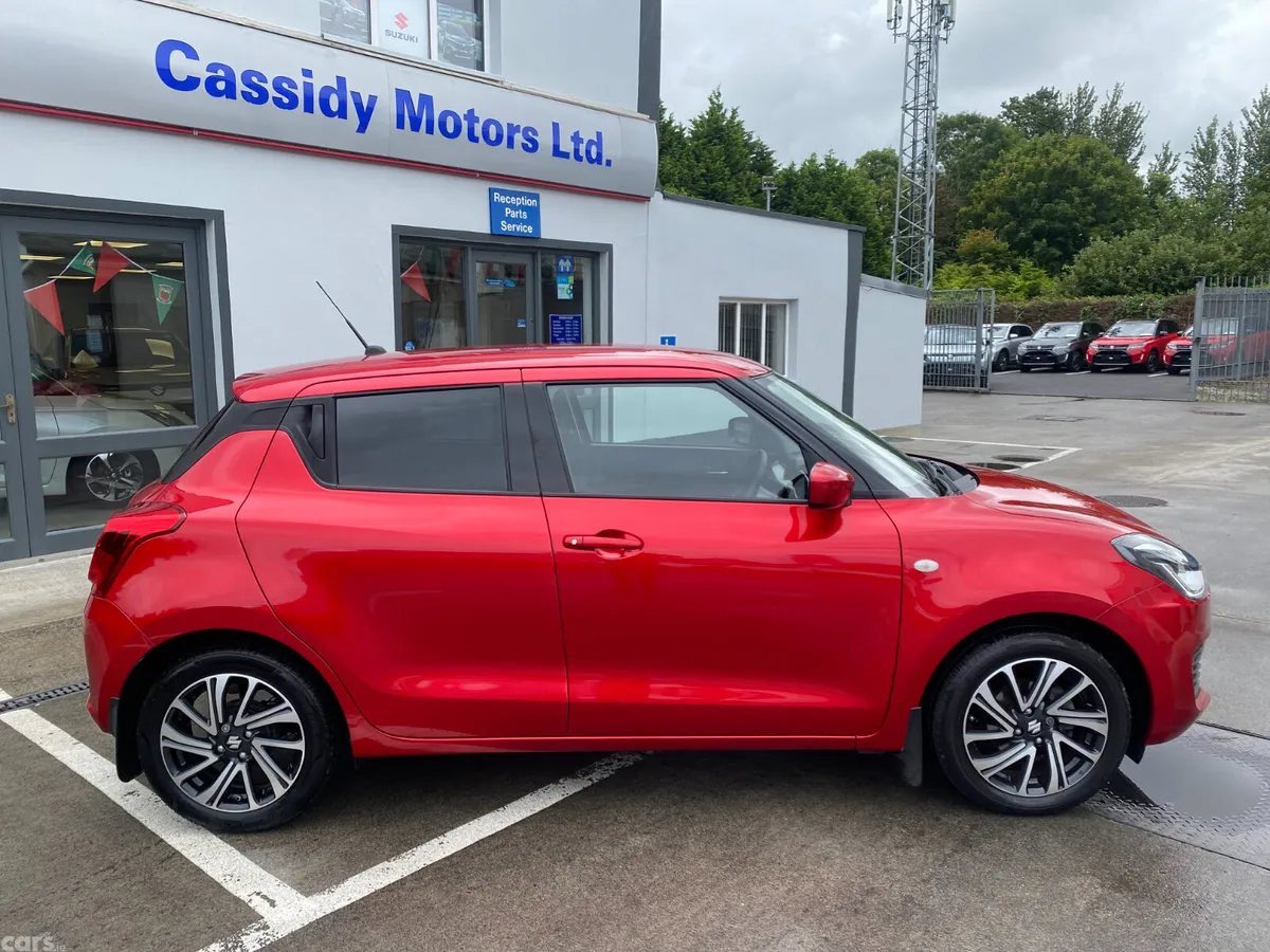 Suzuki Swift Hatchback, Petrol Hybrid, 2023, Red