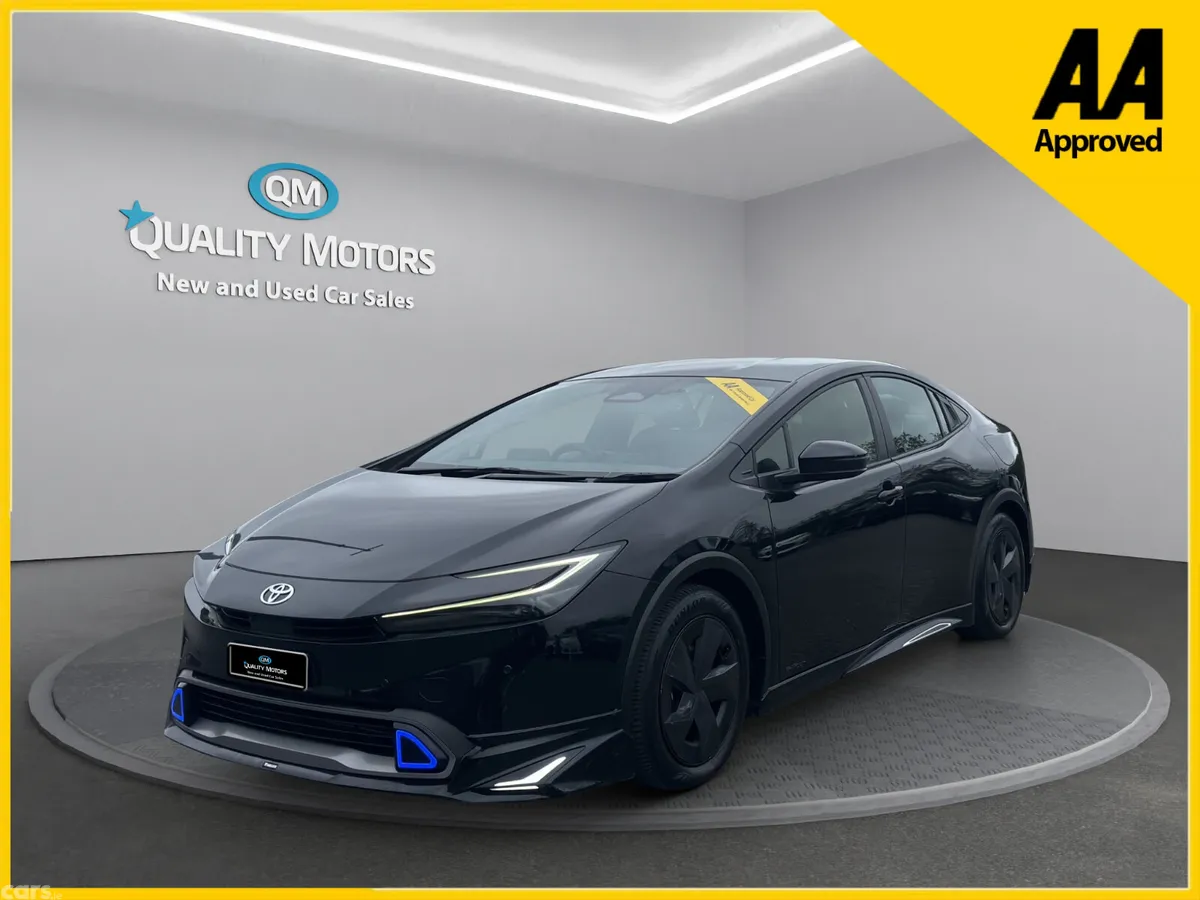 Toyota Prius Saloon, Petrol Hybrid, 2023, Black