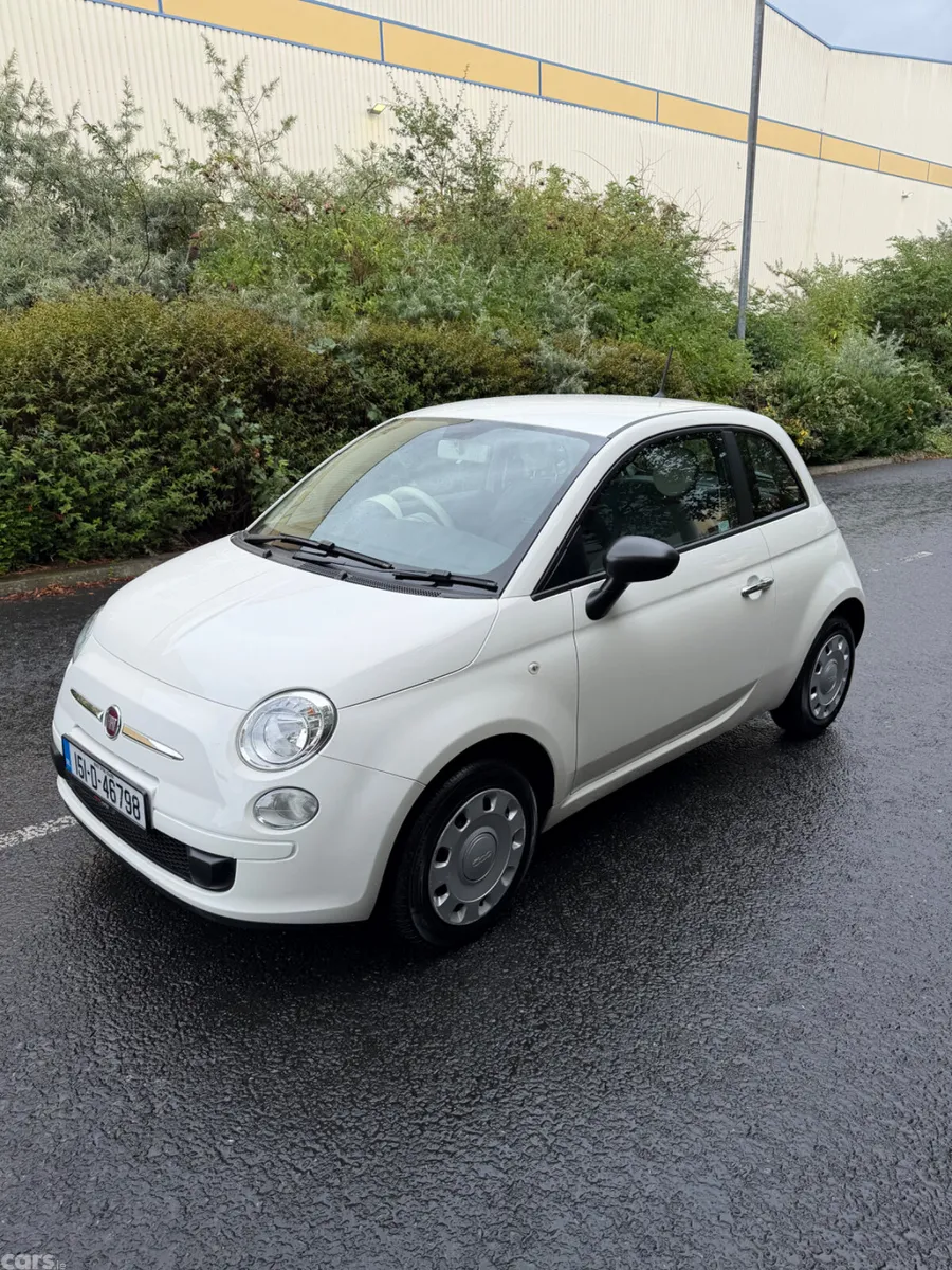 Fiat 500 Hatchback, Petrol, 2015, White