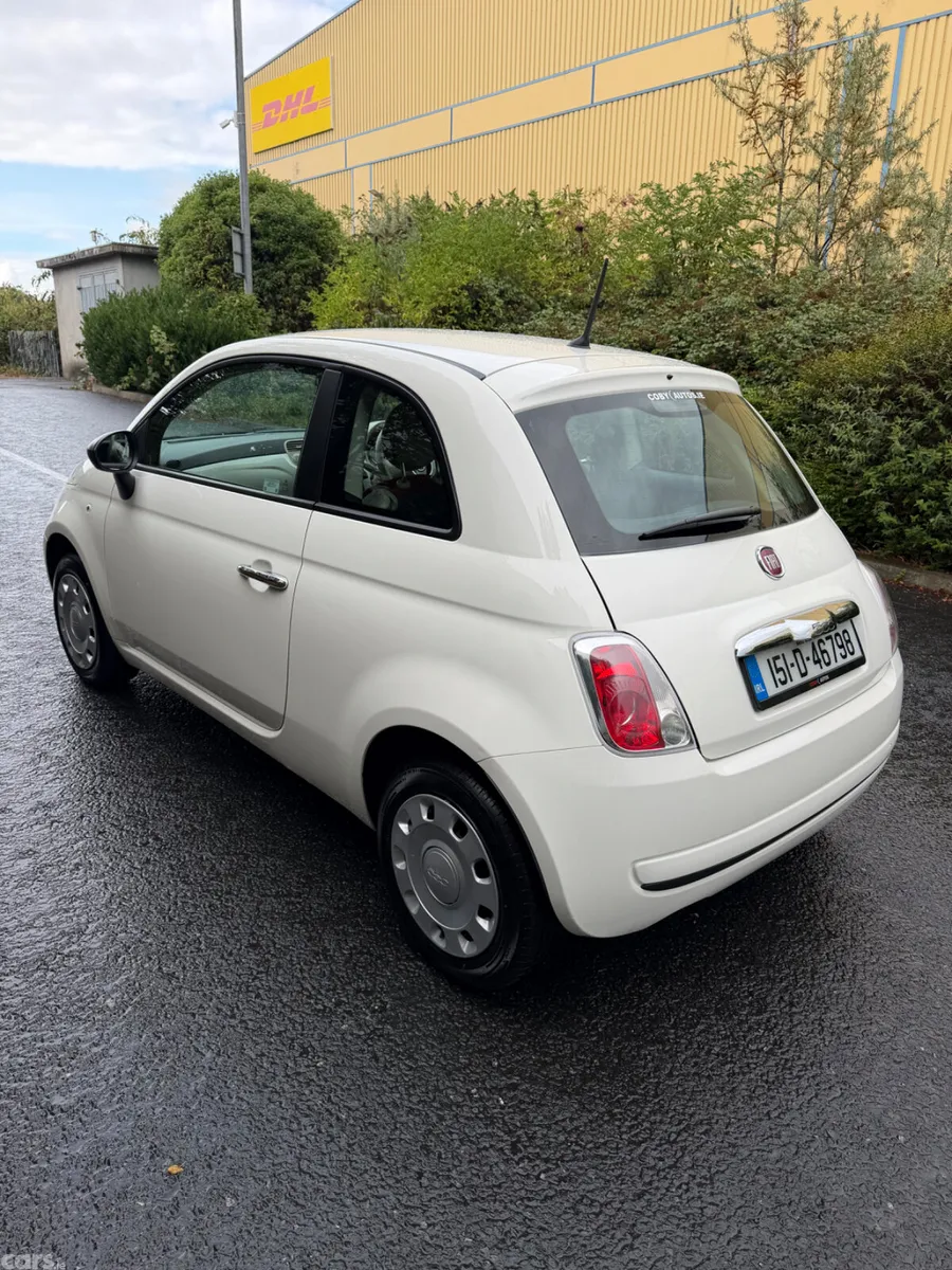 Fiat 500 Hatchback, Petrol, 2015, White