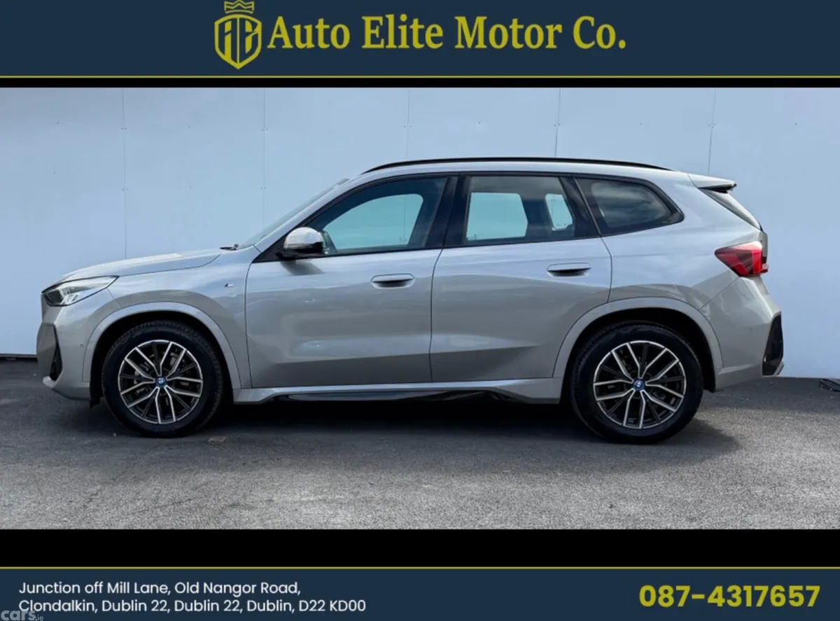 BMW iX1 SUV, Electric, 2024, Silver