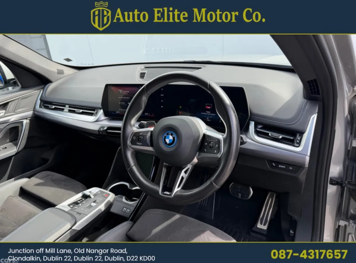 BMW iX1 SUV, Electric, 2024, Silver