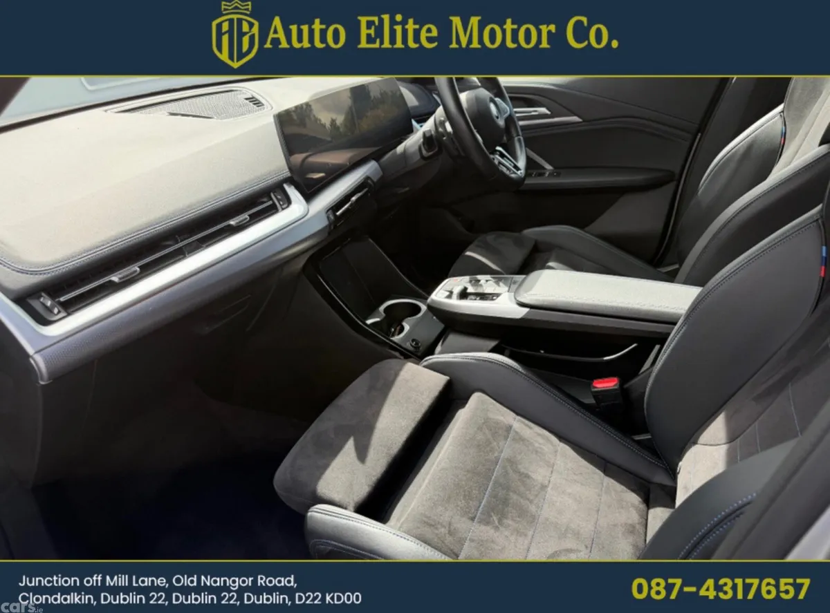 BMW iX1 SUV, Electric, 2024, Silver