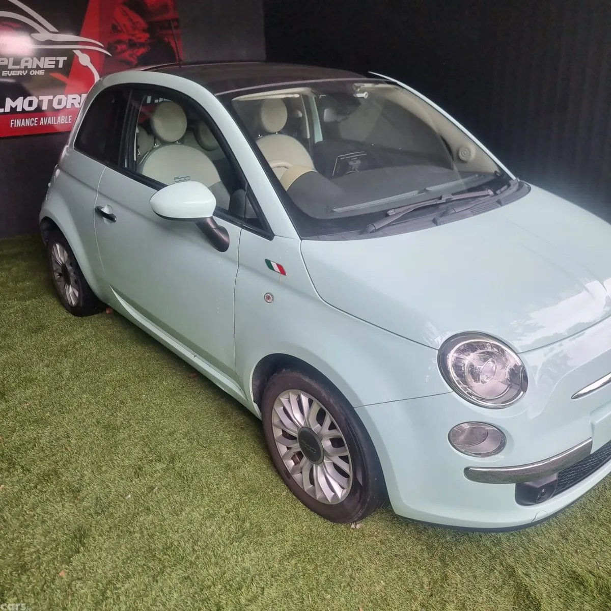 Fiat 500 Coupe, Petrol, 2015, Green