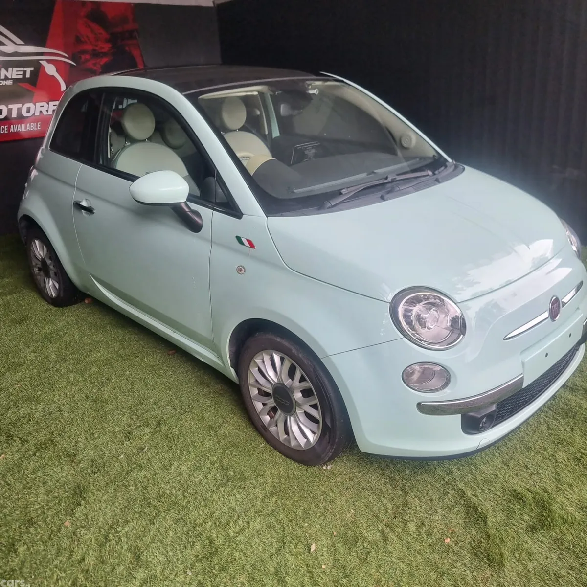 Fiat 500 Coupe, Petrol, 2015, Green