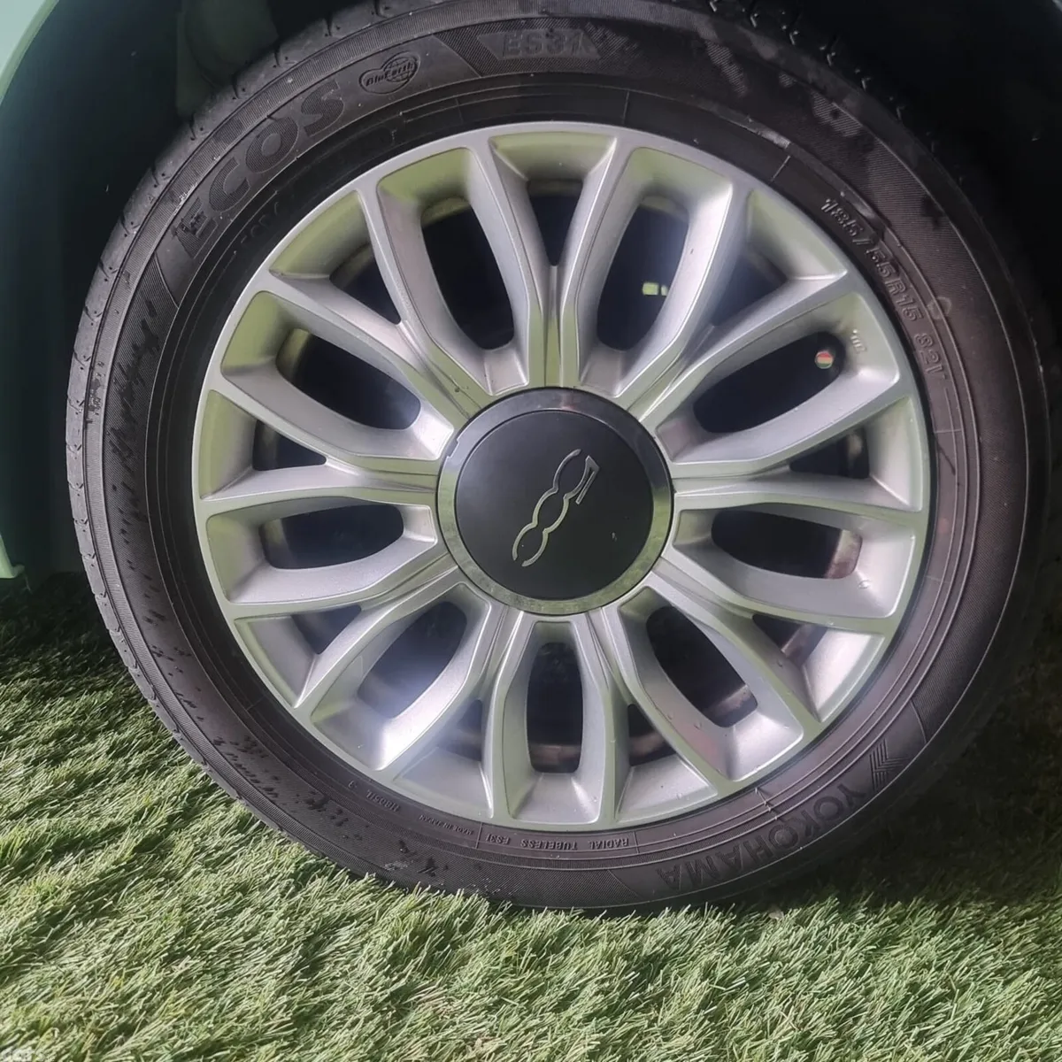 Fiat 500 Coupe, Petrol, 2015, Green