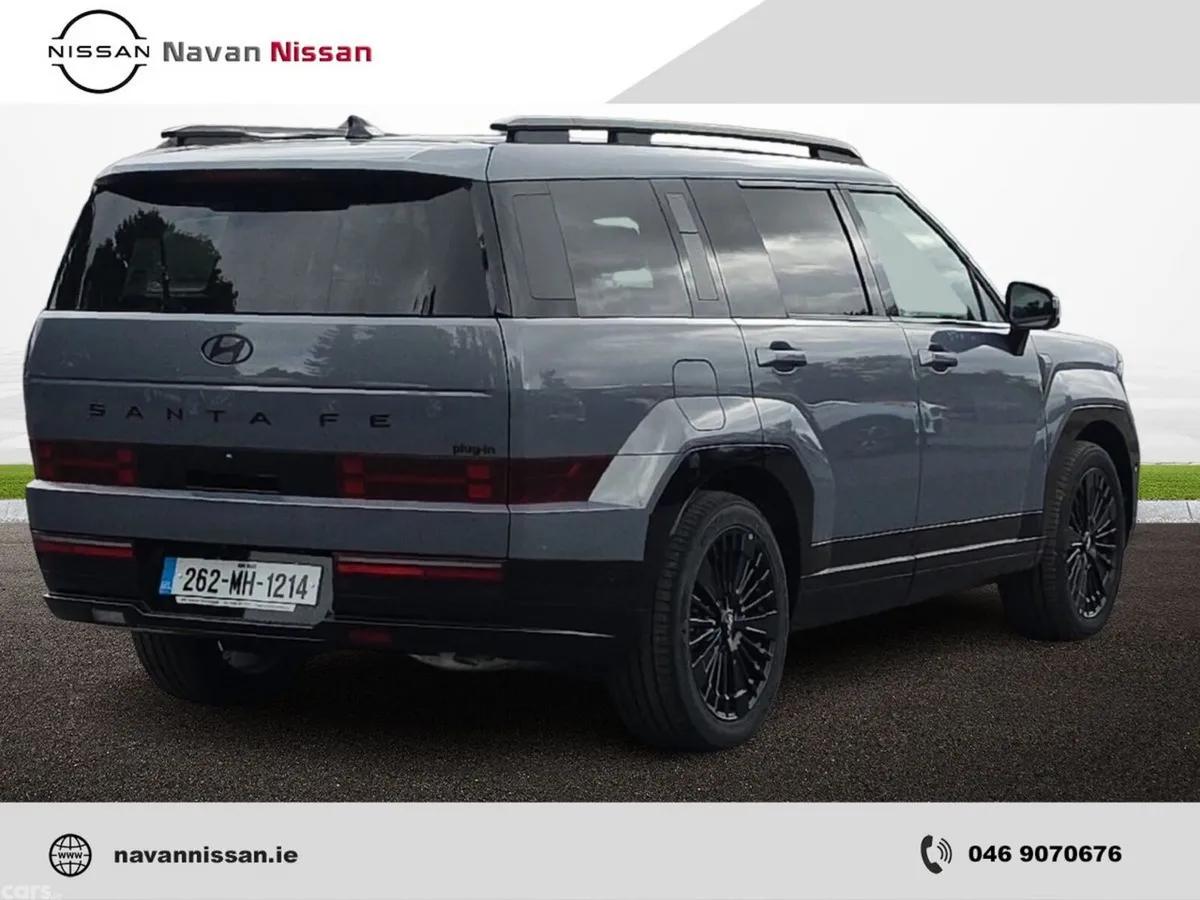 Hyundai Santa Fe SUV, Petrol Plug-in Hybrid, 2026, Blue