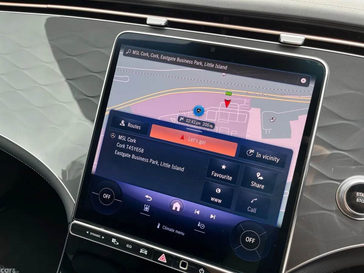 Mercedes-Benz EQE Saloon, Electric, 2022, Grey