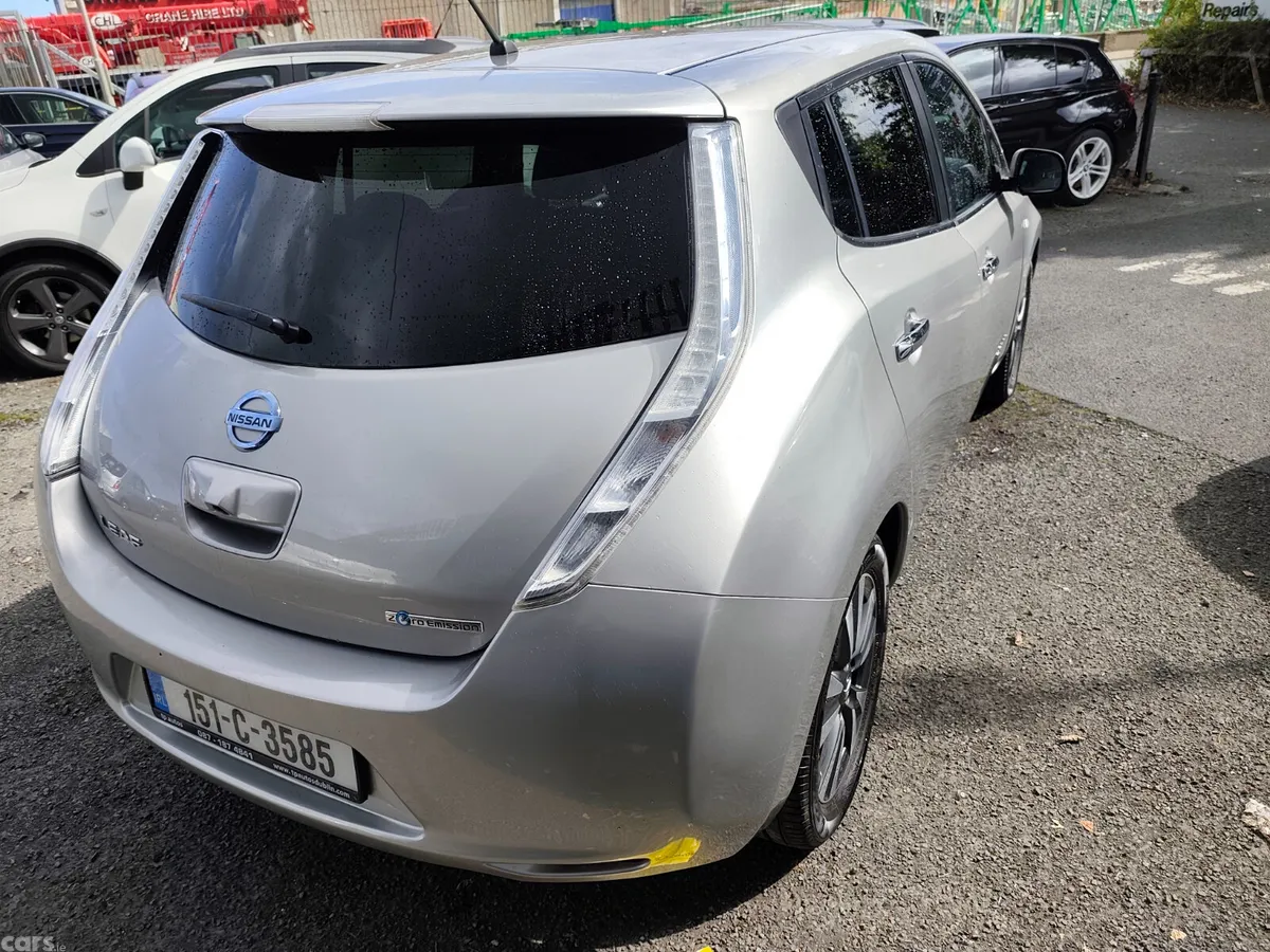 Nissan Leaf Hatchback, Electric, 2015, Silver