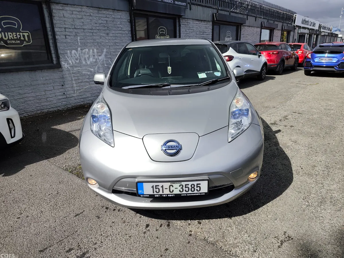 Nissan Leaf Hatchback, Electric, 2015, Silver