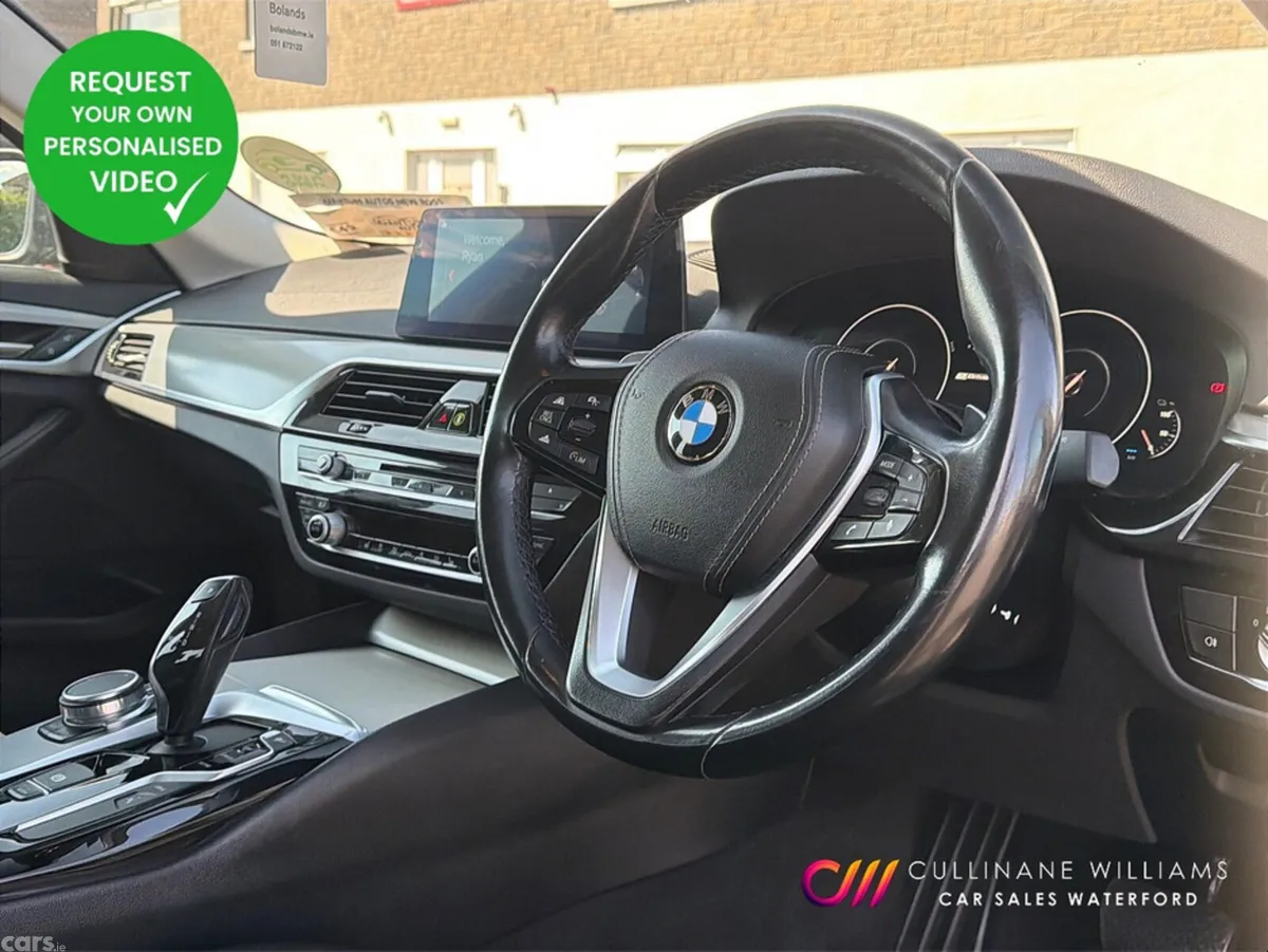 BMW 5-Series Saloon, Petrol Plug-in Hybrid, 2018, Blue