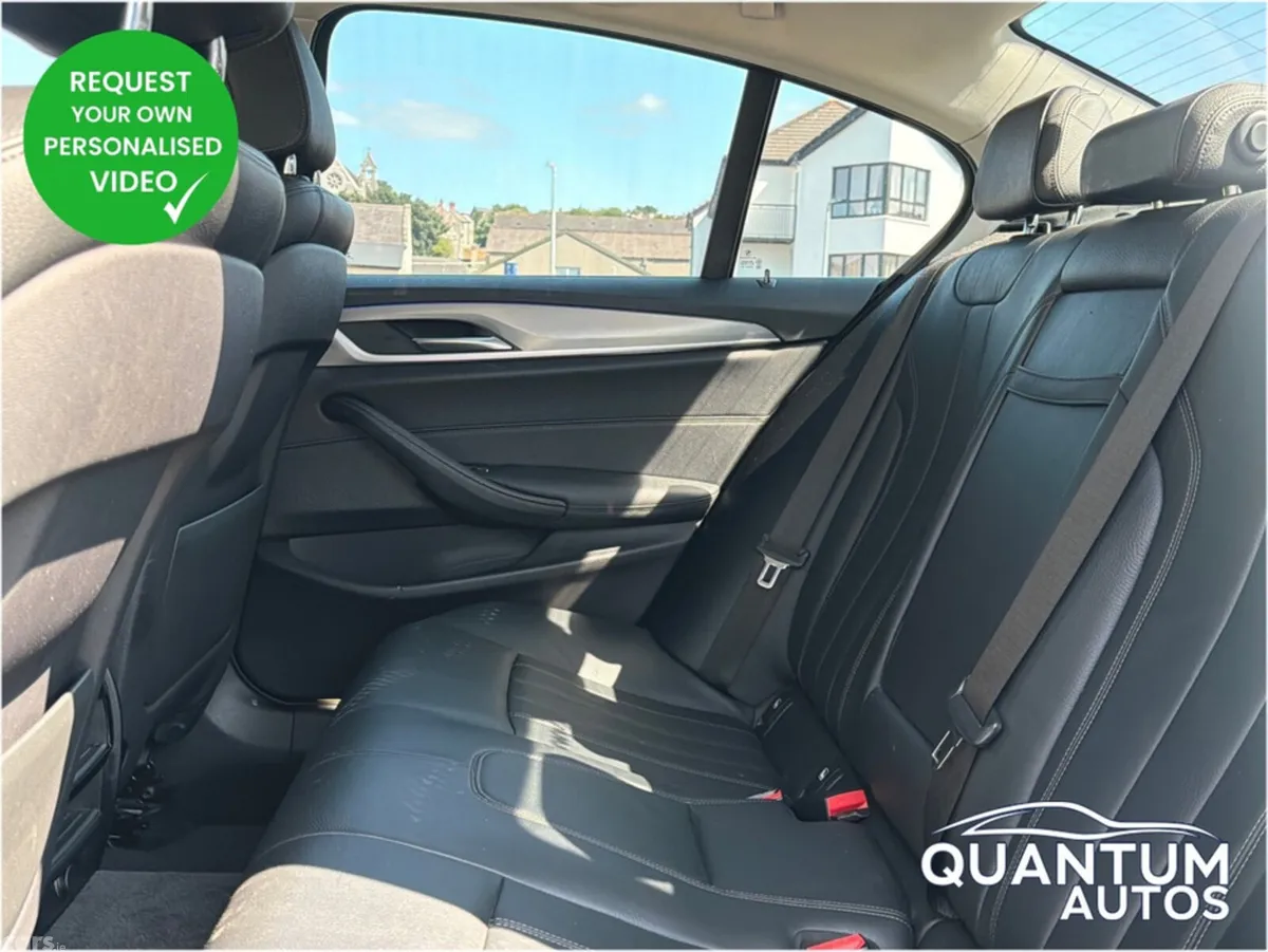BMW 5-Series Saloon, Petrol Plug-in Hybrid, 2018, Blue