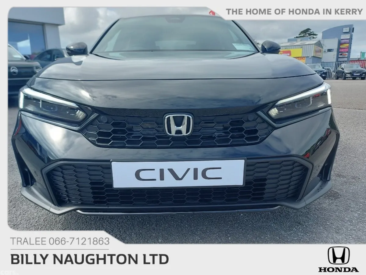Honda Civic Hatchback, Petrol Hybrid, 2026, Black