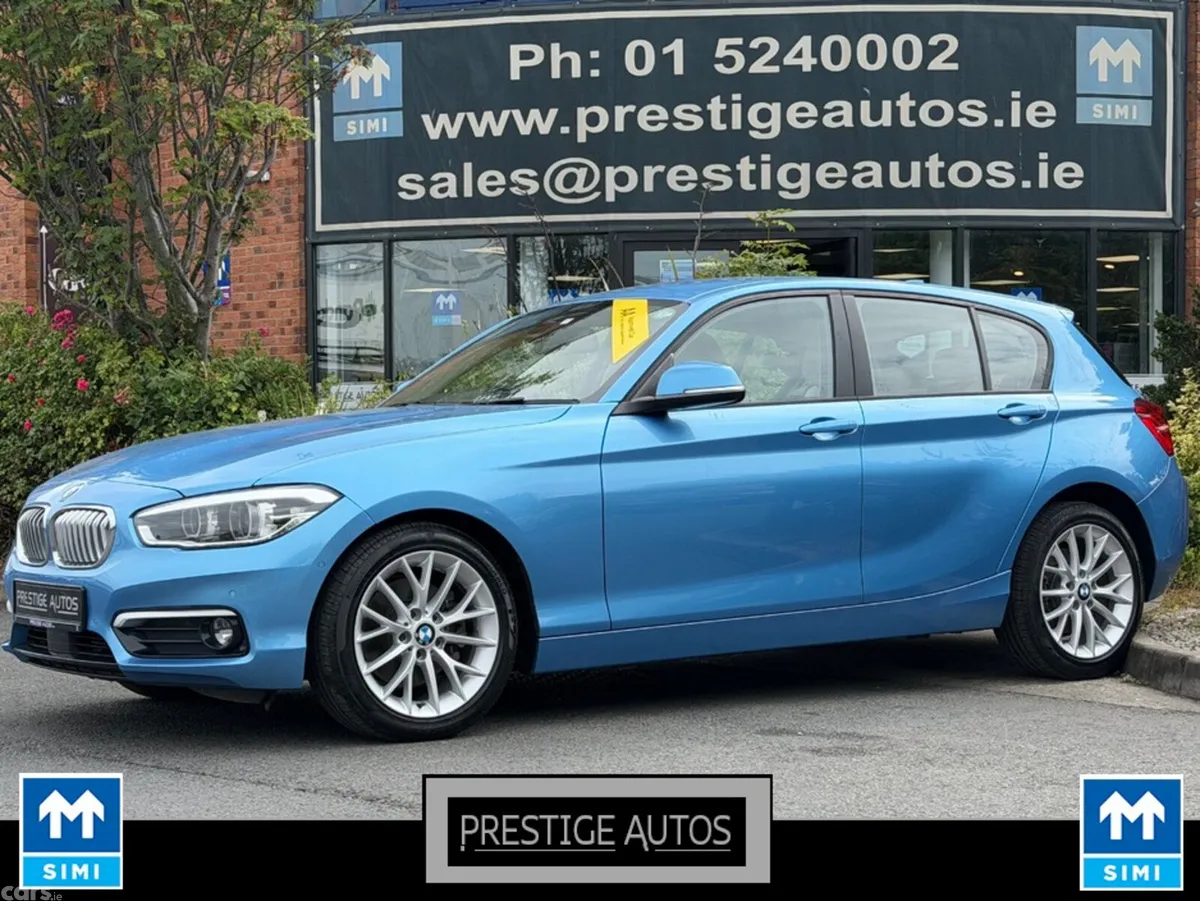 BMW 1-Series Hatchback, Diesel, 2018, Blue