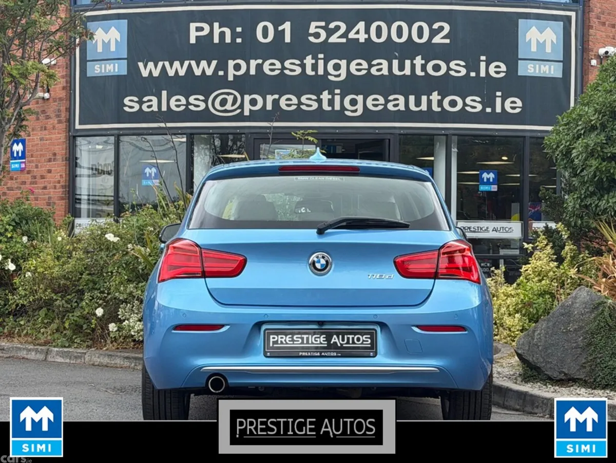 BMW 1-Series Hatchback, Diesel, 2018, Blue