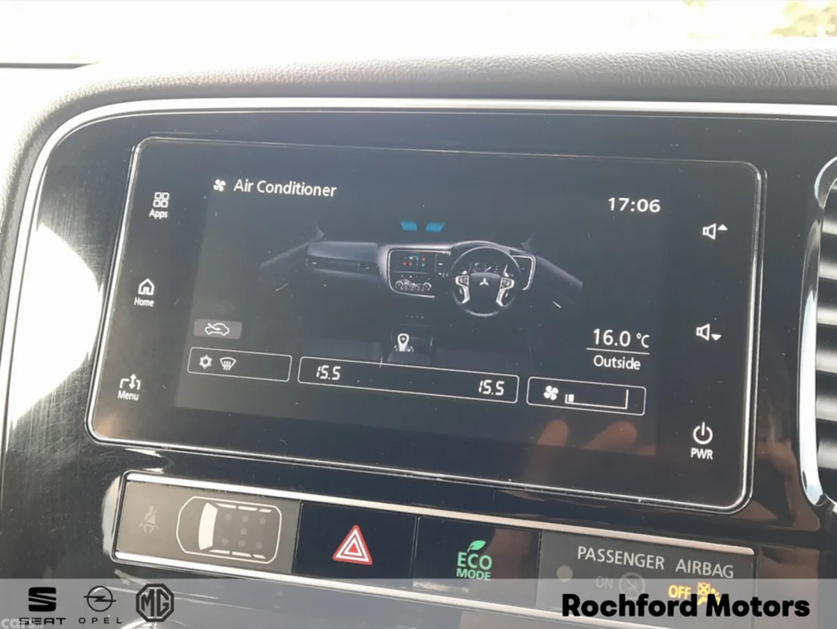 Mitsubishi Outlander Estate, Petrol Plug-in Hybrid, 2020, Black