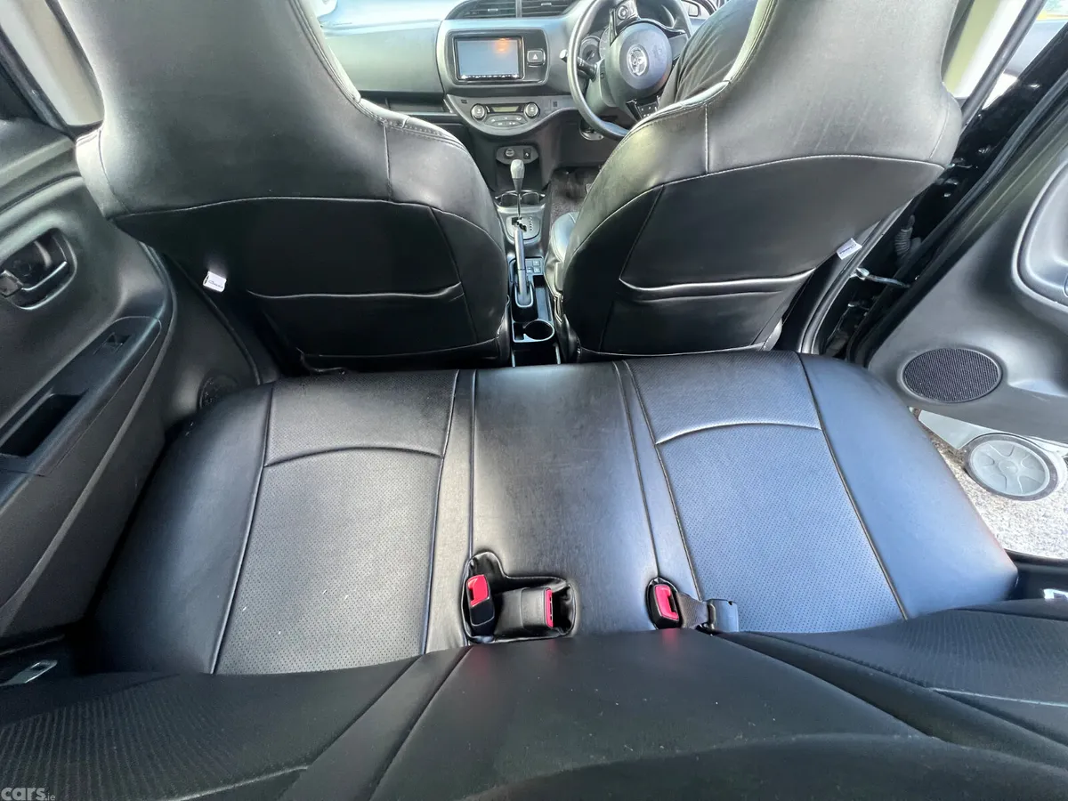 Toyota Vitz Hatchback, Petrol Hybrid, 2017, Black