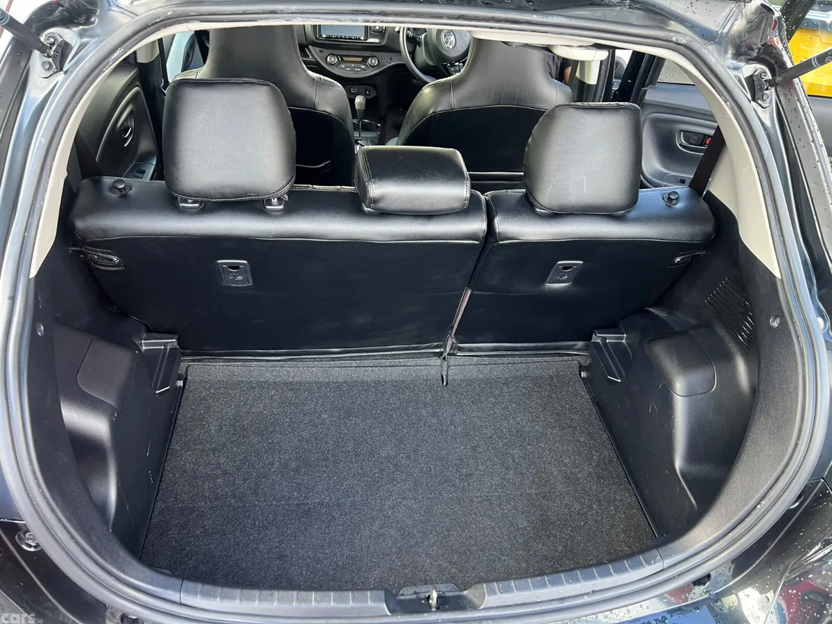 Toyota Vitz Hatchback, Petrol Hybrid, 2017, Black