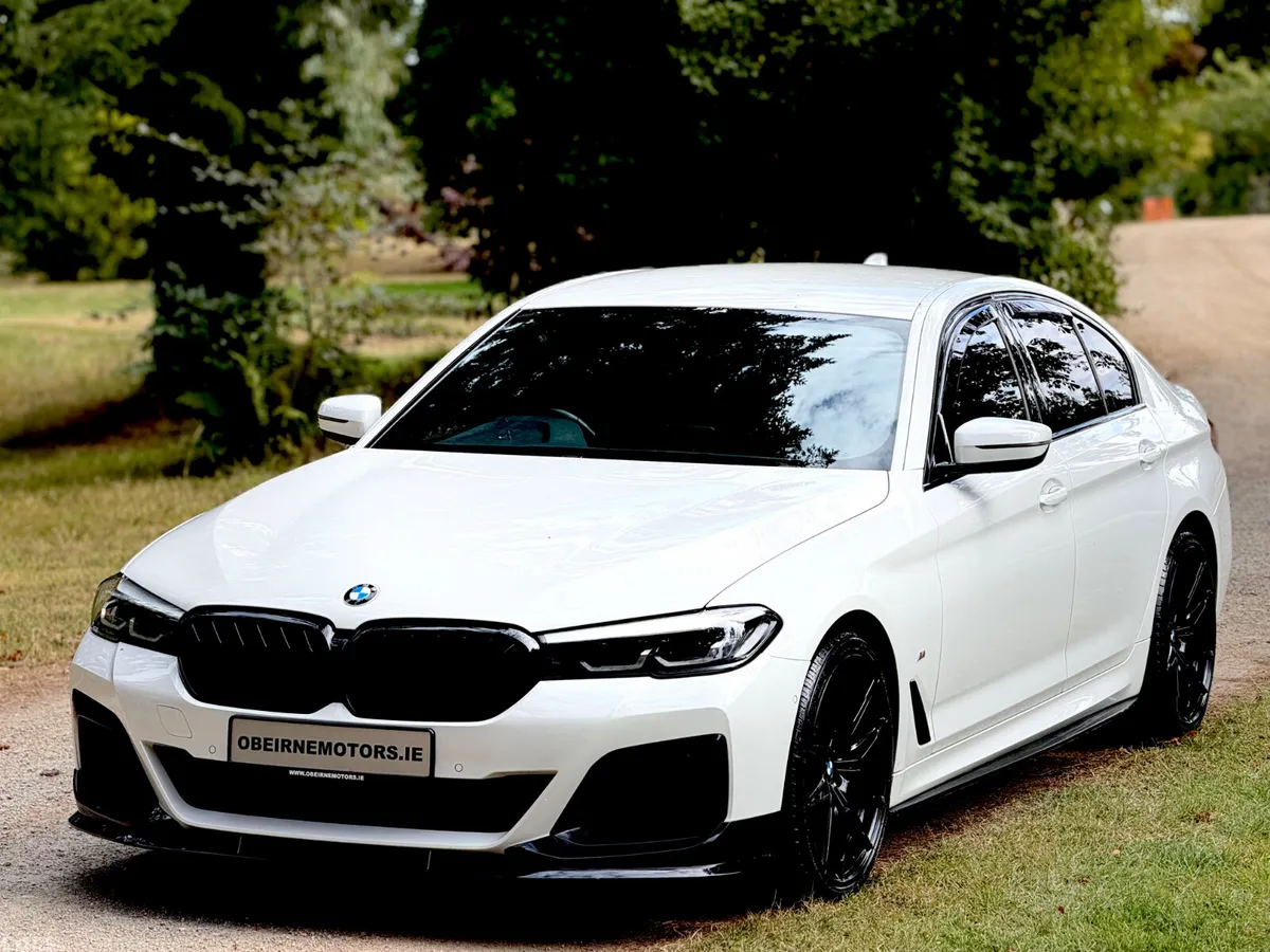 BMW 5-Series Saloon, Diesel, 2022, White