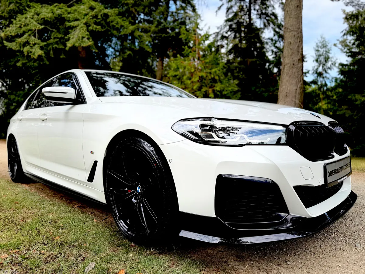 BMW 5-Series Saloon, Diesel, 2022, White