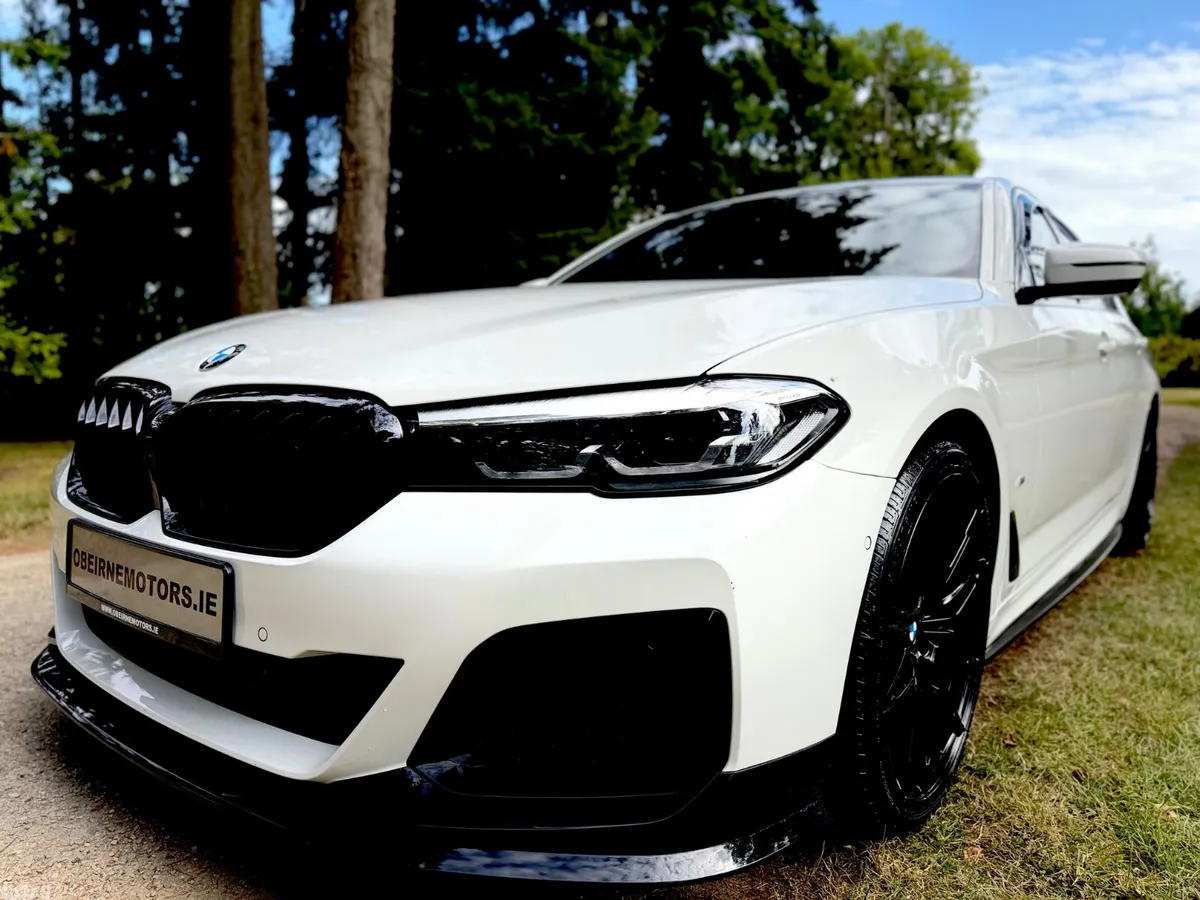 BMW 5-Series Saloon, Diesel, 2022, White