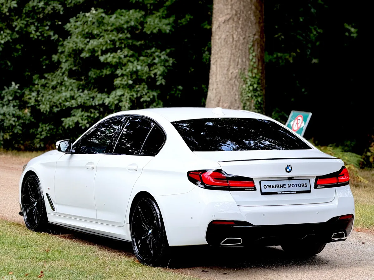 BMW 5-Series Saloon, Diesel, 2022, White