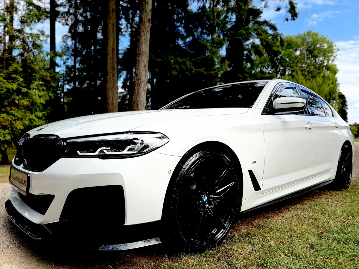 BMW 5-Series Saloon, Diesel, 2022, White