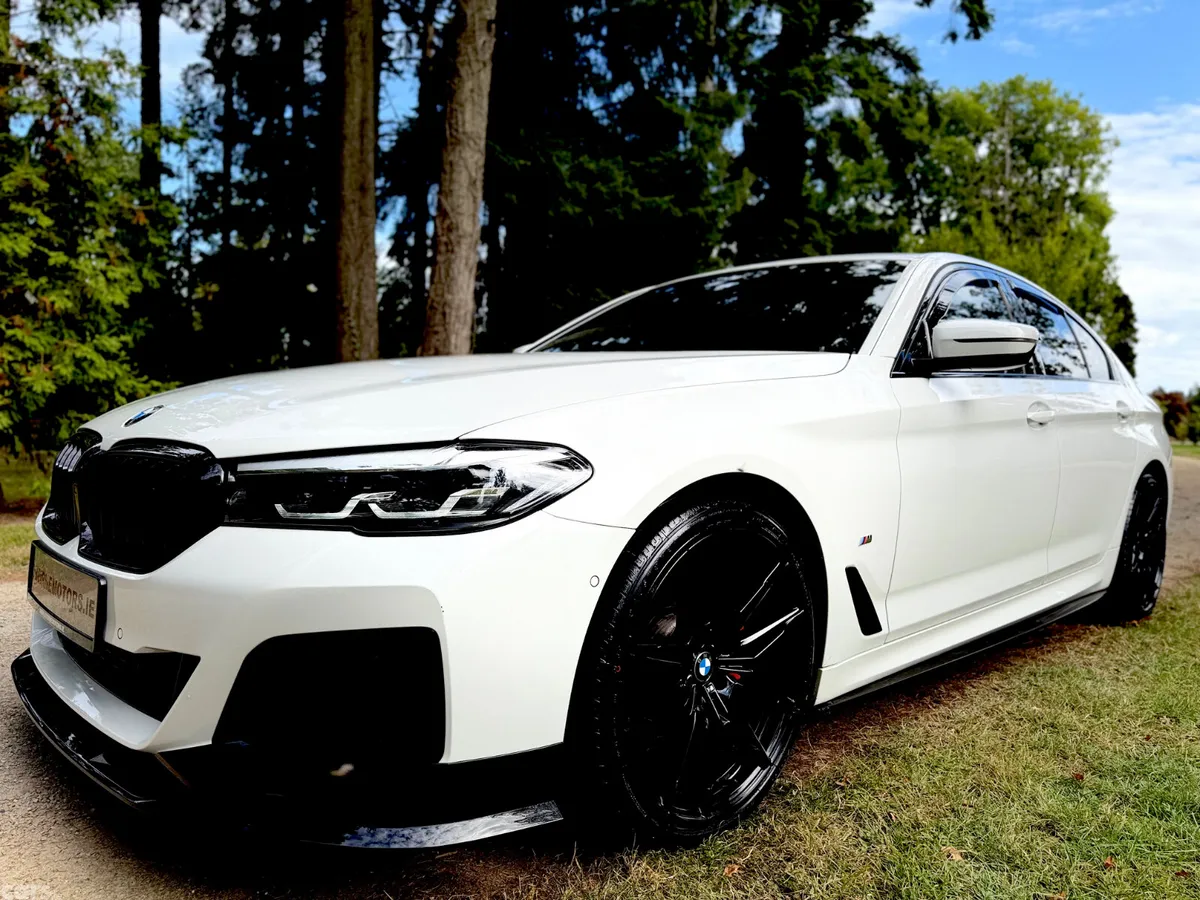 BMW 5-Series Saloon, Diesel, 2022, White