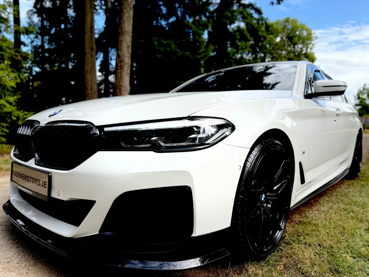 BMW 5-Series Saloon, Diesel, 2022, White