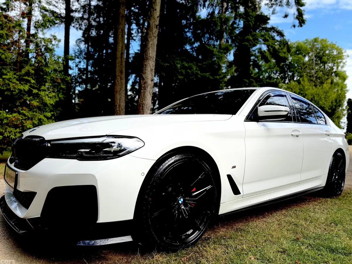 BMW 5-Series Saloon, Diesel, 2022, White