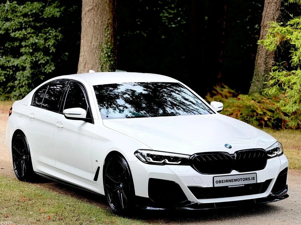 BMW 5-Series Saloon, Diesel, 2022, White