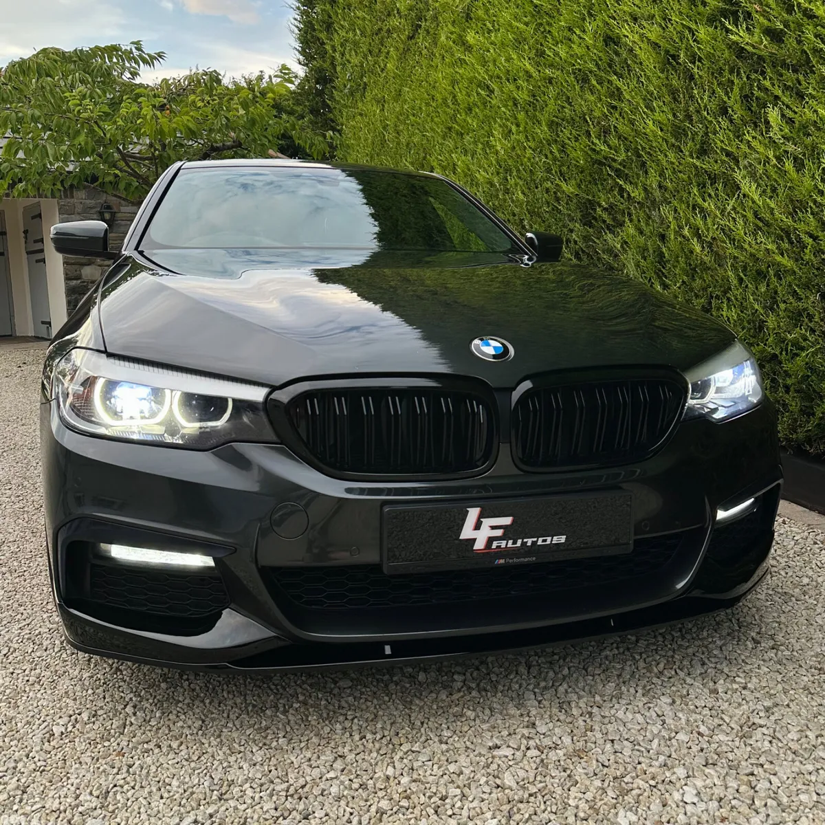 BMW 5-Series Saloon, Diesel, 2018, Grey