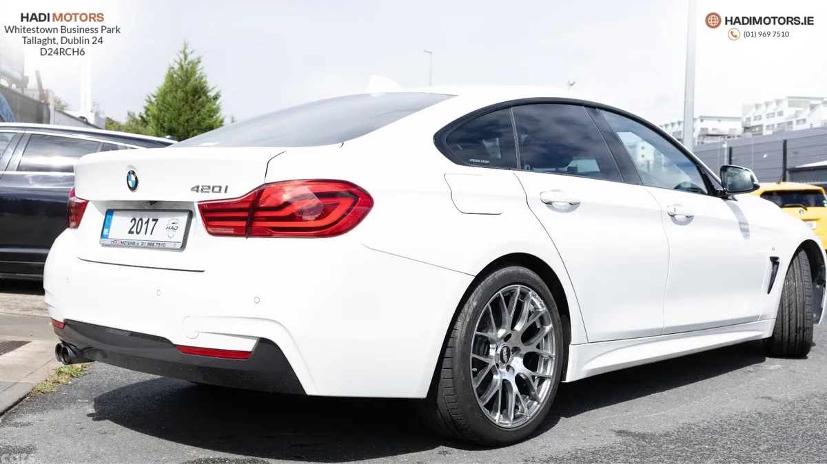 BMW 4-Series Coupe, Petrol, 2017, White