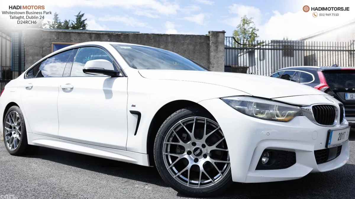 BMW 4-Series Coupe, Petrol, 2017, White