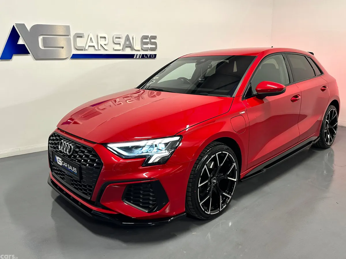 Audi A3 Hatchback, Petrol Hybrid, 2023, Red