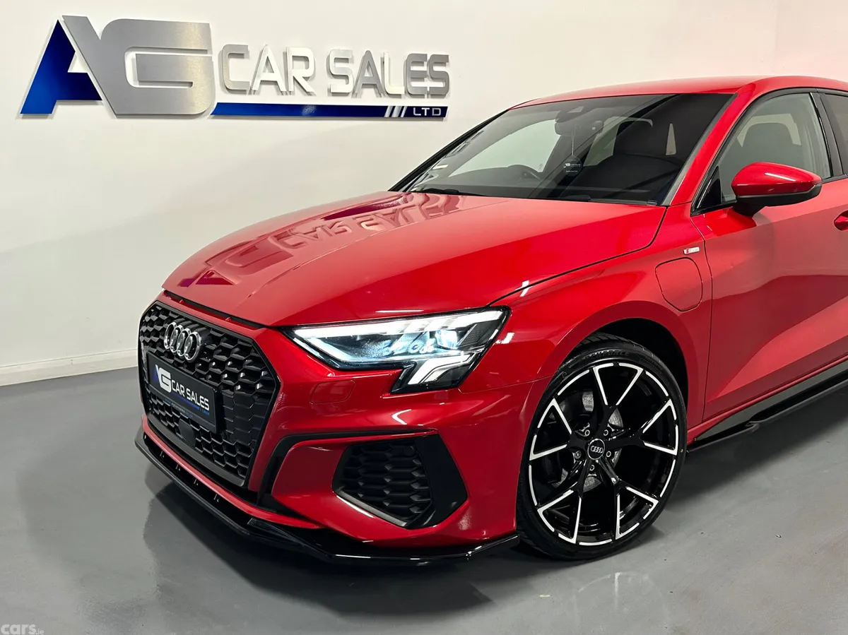 Audi A3 Hatchback, Petrol Hybrid, 2023, Red